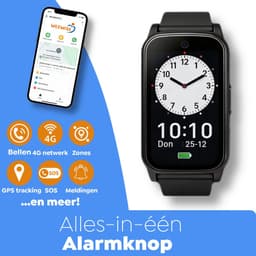 Weewise WS78 - Het kleinste meest complete GPS-horloge voor senioren - Valdetectie - SOS knop - GPS Tracker - GPS Horloge Ouderen - Alarm Horloge - SOS Horloge - Valdetectie - Alzheimer - Dementie - Alarmknop - Videobellen — thumbnail 2