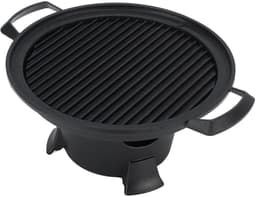 Dailygoods- Hibachi-grill Gietijzer - Draagbare BBQ-grill - Antiaanbak Grillpan - Eenvoudig te Monteren - Lichtgewicht - Ideaal voor Picknicks - Barbecuegrill — thumbnail 1