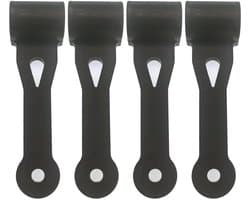 Dailygoods- Baggerklink 4 Stuks - Vervangt 109808X/100225L - Geschikt voor Husqvarna/AYP/Craftsman - Montage voor Grasmaaiers - Hoogwaardige kwaliteit - Eenvoudige installatie - Grasmaaieronderdeel