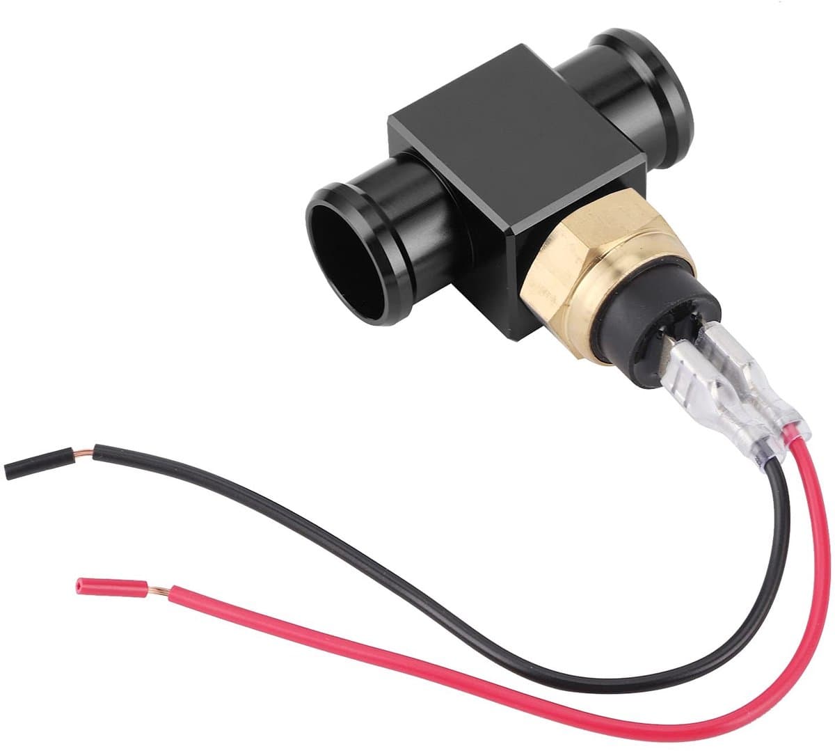 OmGoods - Dailygoody - Thermostaat Water Temperatuur Schakelaar - Koelvloeistof Sensor - Zwart - Fan Temp Sensor - Geschikt voor Motorfiets — afbeelding 1