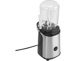 Krachtige Blender - Keukenmachine Sapcentrifuge - Maaltijden Bereiden - 4-in-1 Functionaliteit - 36D x 20B x 12H cm - Zwart