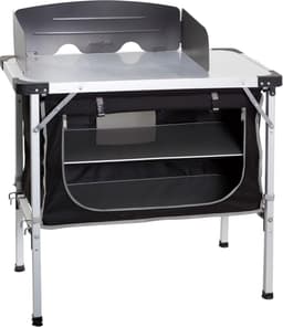 Kampeerkeuken Kast - Outdoor Keukenkast - Kamperen en Tuin - Robuust Aluminium Frame - 90 x 50 x 82 cm — thumbnail 4