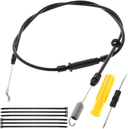 Dailygoods - Koppeling Drive Kabel - Vervangingsonderdeel - Geschikt voor grasmaaier - Benzine grasmaaier - Onderdeelnummer 381030051/0 - Voor diverse... — thumbnail 1