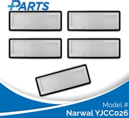 Narwal YJCC026 Filters (5 Stuks, Plus.Parts® alternatief voor CP-PJ-A00088-00-00) — thumbnail 1