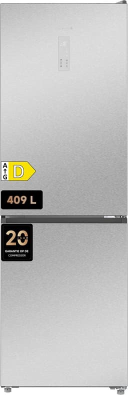 Dreame Mega Pro Koelkast 409L - 185 CM - No Frost - Energieklasse D - FreshFlex Multi-Moduszone - AeroFresh Purificatie - Inox Look - Vrijstaand — thumbnail 1