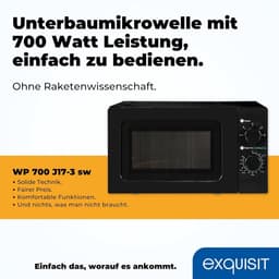 Magnetron - Oven Apparaat - Eten Opwarmen - 5 Vermogensstanden - 20 Liter - Zwart — thumbnail 4