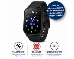 WatchSafer Active - GPS Horloge Senior - Smartwatch voor Ouderen - Persoonlijke alarmen - alarm horloge ouderen - GPS Horloge Alzheimer - Valdetectie