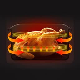 Kleine Airfryer - Heteluchtfriteuse - Gezond Koken - Compact Lichtgewicht - 5 Liter - Beige — thumbnail 5
