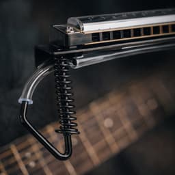 Mondharmonica Houder - Harmonica Houder - 10 Gaten - Harmonica Holder - Harmonica — thumbnail 2