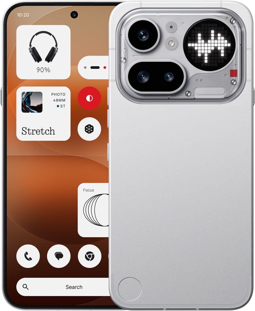 Nothing Phone 4a Pro - 8GB/128GB - Zilver — afbeelding 1