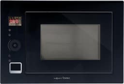 Inbouwmagnetron met Grill - Magnetron Oven - Snel Gerechten Bereiden - 5 Vermogensniveaus - 25 Liter - Zwart — thumbnail 1