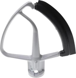 Platte Roerder - Flexibele Mengkop - Zwaar Beslag Mixen - Met Flexibele Rand - 155 cm Hoogte - Zwart Wit — thumbnail 2