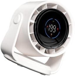 Portable Fan - Bureauventilator - Adjustable Cooling Fan-Convenient Digital Display Fan -USB Office Fan-Indoor Fan Suitable for Indoor Use-199 instelbare windsnelheden om uit te kiezen -Wit — thumbnail 3