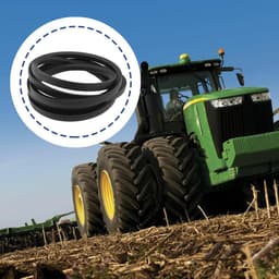 Dailygoods- Aandrijfriem Vervangingsonderdeel 1/2" x 89" - Compatibel met John Deere - Scotts - Sabre - Grasmaaier - Gazontractor - Grasmaaierriem — thumbnail 2