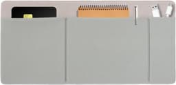Externe harde schijf houder - Opbergtas organizer - Apparaatbeheer bureau - Zelfklevende bevestiging - 3 vakken - Meerkleurig — thumbnail 1