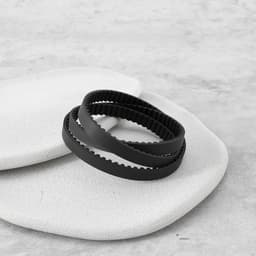 Aandrijfriem Keukenmachine - Tandriem Mixer - Vervangen Versleten - Duurzaam Rubber - 486 mm Omtrek - Zwart — thumbnail 3
