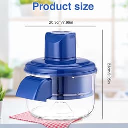 Elektrische Schilmachine - Fruit Peel - Keuken Hulp - 50W Borstelloze Motor - 23x20.3 cm - Zwart — thumbnail 4
