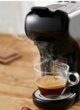 HiBREW H1A - Espressomachine - 4 in 1 - Multifunctioneel voor warm en koud - Kapsulekoffiezetapparaat - Voor Nespresso, Dolce Gusto, ESE & gemalen koffie - Zwart — thumbnail 4