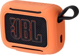 Beschermhoes geschikt voor JBL Go 5 Bluetooth Speaker - Meerdere Kleuren - Schokbestendig - Krasbestendig - Siliconen - Hoesje - Case - Bescherming - Oranje — thumbnail 5