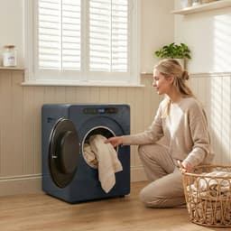 HOMCOM Wasdroger-Roestvrij staal, Staal-49L x 43B x 61H cm-Blauw — thumbnail 4