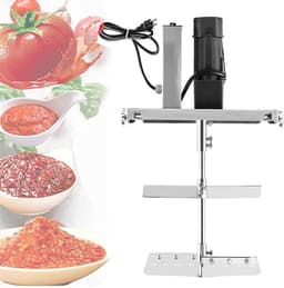 Keukenmixer - Automatische mixer - Efficiënt Roeren - Dubbellaagse bladen - 60L - Zilver — thumbnail 1