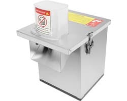 Elektrische Groentesnijder - Keukenmachine Multifunctioneel - Snel Ingrediënten Bereiden - 4-in-1 Snijfuncties - 150 kg Per Uur - Zilver