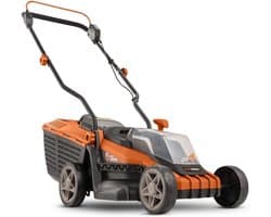 Accu Grasmaaier - Elektrische Machine - Gazon Onderhoud - Borstelloze Motor - 340 mm Maaibreedte - Oranje