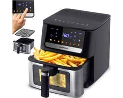 Berdsen BD-655 - Heteluchtfriteuse - 6,5L - 1700W - Zwart