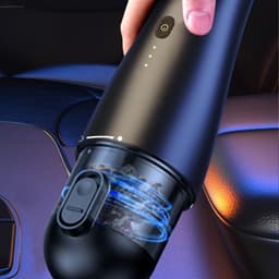 Draagbare Stofzuiger - Kleine Schoonmaker - Auto Interieur Reinigen - Ultra Krachtig - 1000 Gram - Zwart — thumbnail 3