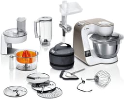 Bosch MUM5 - MUM5XW40 - Keukenmachine - 900W - 3.9L - Champagne/Wit — thumbnail 1