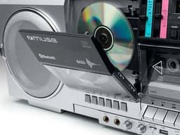 Muse M-380GBS - Ghettoblaster met, FM, CD, cassette, USB, SD, 80 Watt — thumbnail 2