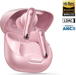 soundcore Liberty 4 NC - Wireless Noise Cancelling Earbuds (Roze) - 98.5% Noise Reduction - draadloze oordopjes - Adaptive Noise Cancelling to Ears and Environment - Hi-Res Sound - 50H Battery — thumbnail 1