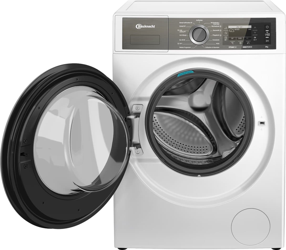 Bauknecht B8 09AD SILENCE DE wasmachine Voorlader 10 kg 1400 RPM Wit — afbeelding 1