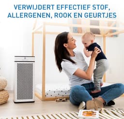 Medify Air MA-40 Luchtreiniger – 288 m³/u Air Purifier – HEPA H13 Filter & Touchscreen – Nachtmodus – Luchtfilter tegen Hooikoorts, Allergieën & Huisstofmijt – Wit — thumbnail 2