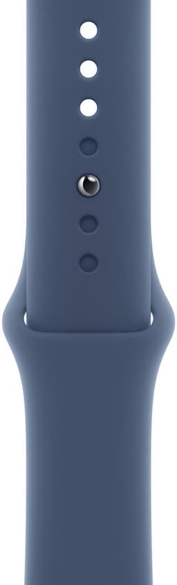 Apple Watch Series 10 - Wifi - 46mm - Zilverkleurig Aluminium Case met Denim Sportbandje - M/L — thumbnail 4