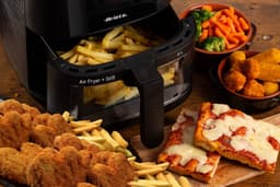 Ariete 4626/00 Air Fryer XXL Heteluchtfriteuse - 1300W - 6 liter - Digital Touchscreen - 8 Automatische Programma's- zwart — thumbnail 2