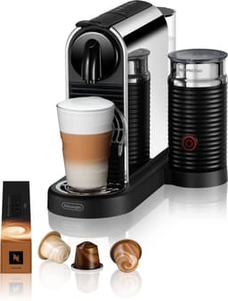 De'Longhi Nespresso CitiZ Platinum & Milk EN330.M - Koffiecupmachine - Met melkopschuimer - Stainless Steel — thumbnail 1