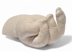 Handen,beeld,Handafdruk,Gips,afdruk,GipsHanden,Hand,3D,Compleet,Pakket bestaat uit 150 gram Casting Mix Poeder & 350 gram Gips | Bodycasting | Extensso® | Gipsafdruk | Alginaat | Een herinnering | Hobby Pakket | Bodycasting | Handbeeld — thumbnail 1