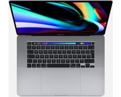 Apple Macbook Pro (2019) Touch Bar MVVJ2B/A - 16 inch - 512 GB - Spacegrijs - QWERTY