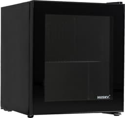 Husky KK50-BKCNS-BK-HU - Mini Koelkast - Met Glazen Deur - Minibar - Zeer stil 39db - 48 Liter - Zwart — thumbnail 3