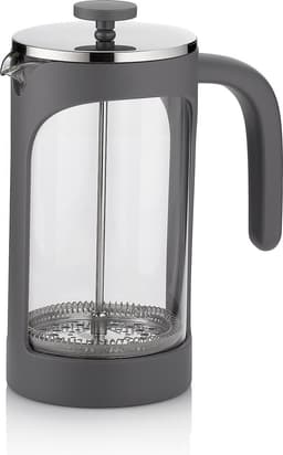 Kela Keuken - Verona Cafetière 1 liter - Glas - Grijs — thumbnail 3