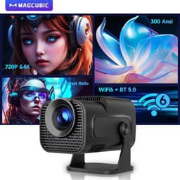 Android 11 - 390Ansi - Hy320 Projector - 4K Native - 1080P Dual Wifi6 - Bt5.0 Cinema - Outdoor Draagbare Projector Upgraded - Hy300 — thumbnail 3