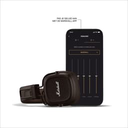 Marshall Major V Draadloze On-Ear Bluetooth Koptelefoon - Bruin — thumbnail 3