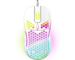 DINTO® Gaming Muis - Lichtgewicht - 7200 DPI - RGB - Game Muis - Optische