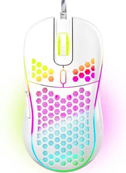 DINTO® Gaming Muis - Lichtgewicht - 7200 DPI - RGB - Game Muis - Optische — thumbnail 1
