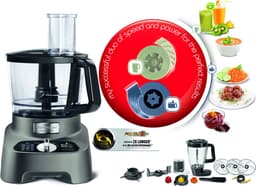 multifunctionele robot 2l 1000w grijs - moulinex - FP825E10 — thumbnail 4