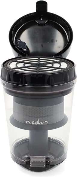 Nedis Zakloze Stofzuiger - Zakloos - 700 W - Stof capaciteit: 3.0 l - Combi-Borstel - Actieradius: 8.50 m - HEPA-luchtfilter - Antraciet / Oranje / Zwart — thumbnail 2