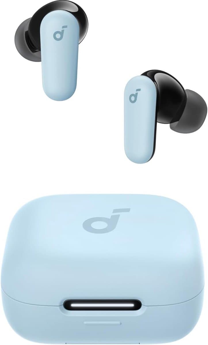 soundcore P30i by Anker Noise Cancelling Earbuds - Slimme noise cancelling - Krachtige bas - 45 uur speeltijd - 2-in-1 houder - IP54 draadloze oordopjes - Bluetooth 5.4 - App-bediening TD — afbeelding 1