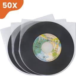 LP Hoezen 50 Stuks - Antistatische Binnenhoezen - Transparant & Extra Stevig- Vinyl Beschermhoezen - Platen Hoes - Inner Sleeves - Beschermhoes — thumbnail 1