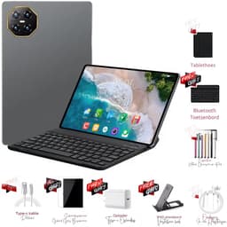 Pad 8 Pro Snapdragon 8gen2 Android Tablet 11Inch Hd 16GB 1TB 12000 Mah 5G Dual Sim Wifi Tafel Pc - Grey — thumbnail 1